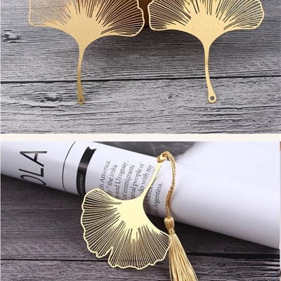 ginkgo leaf bookmark