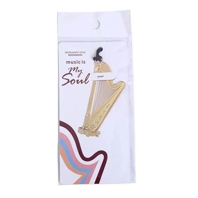 musical instruments bookmark