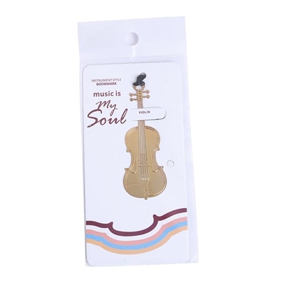 musical instruments bookmark
