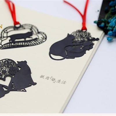 cute cat bookmark set