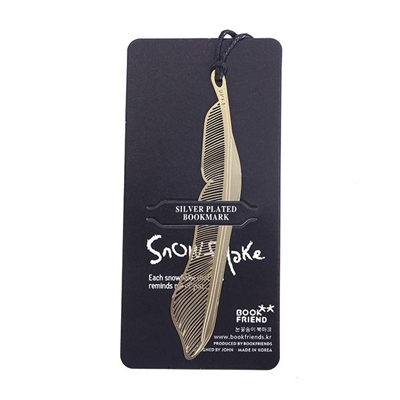 feather bookmark