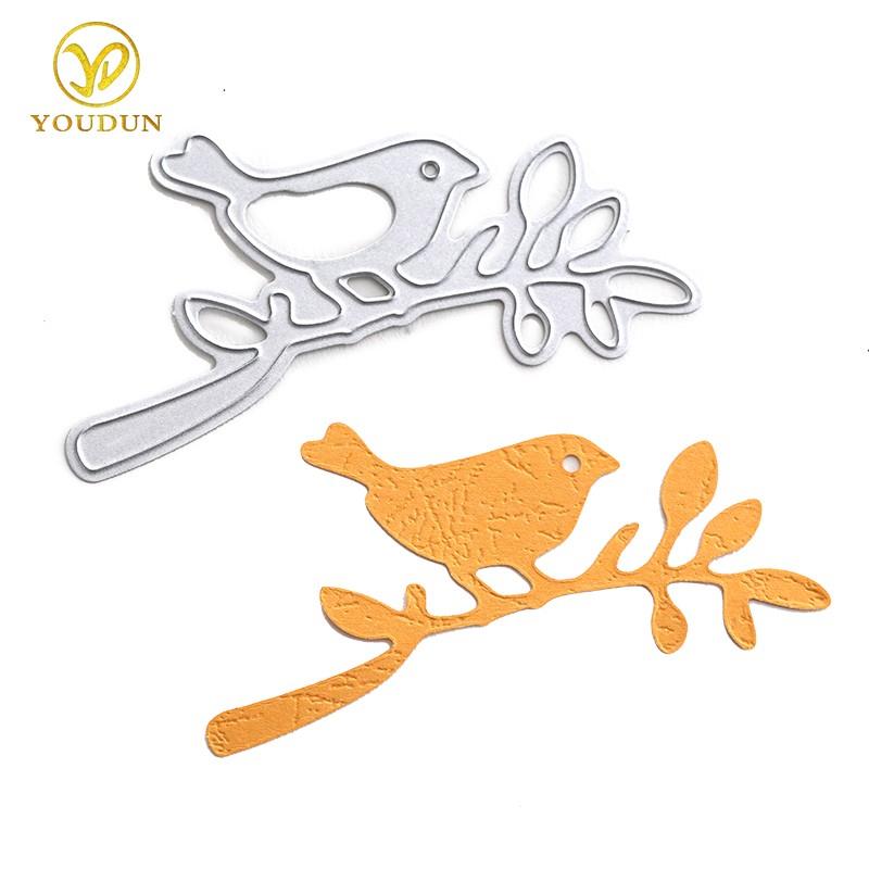 bird scrapbook die cut