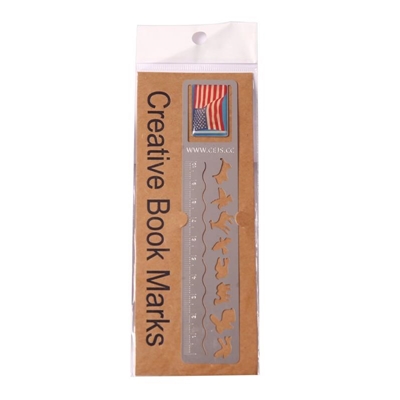 stencil ruler bookmark