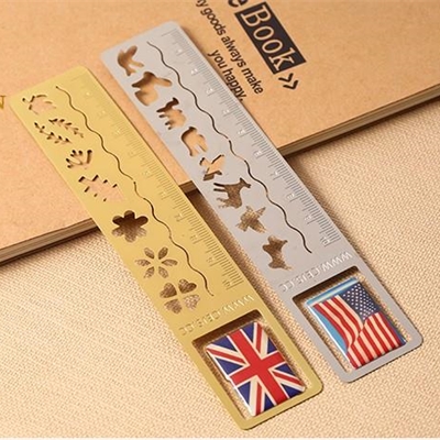 stencil ruler bookmark