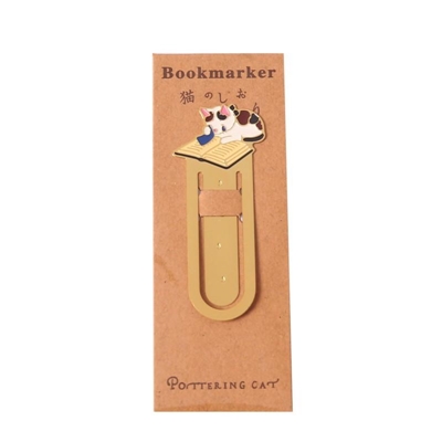 lucky cat bookmark