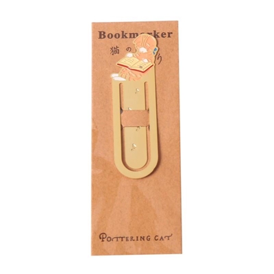 lucky cat bookmark