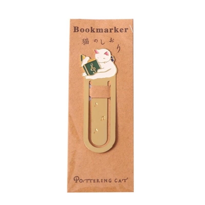 lucky cat bookmark