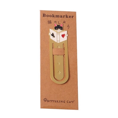 lucky cat bookmark