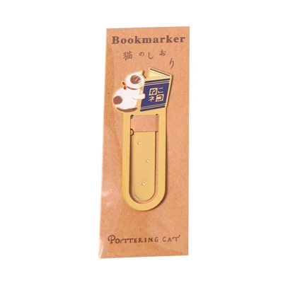 lucky cat bookmark
