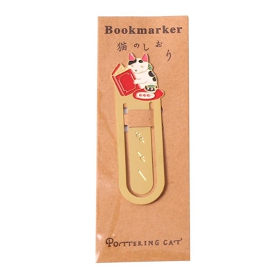 lucky cat bookmark