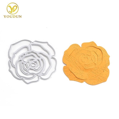 rose scrapbook die cut