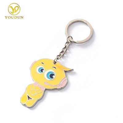 metal cartoon key chain