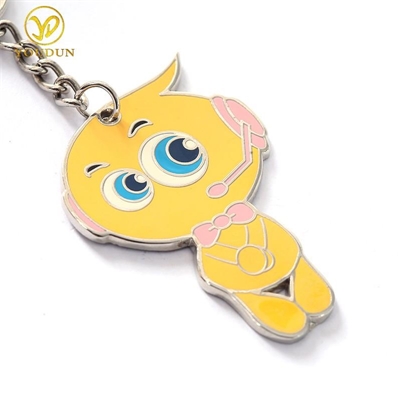 metal cartoon key chain