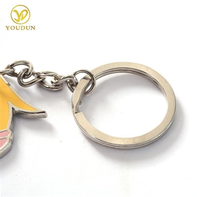 metal cartoon key chain