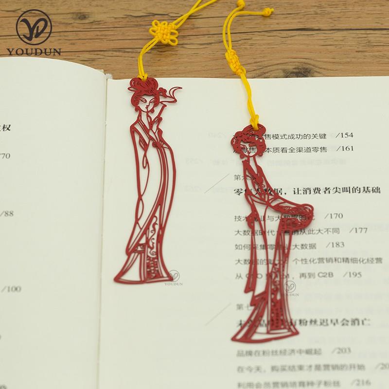 ancient Chinese beauty bookmark