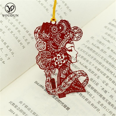 ancient Chinese beauty bookmark